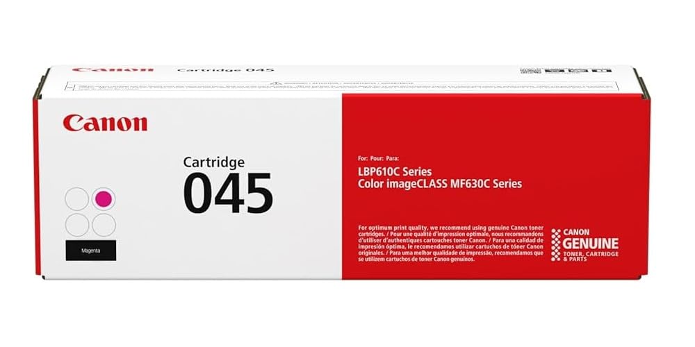 Canon CRG-045 4-Color Complete Toner Cartridge Set: Buy Online at